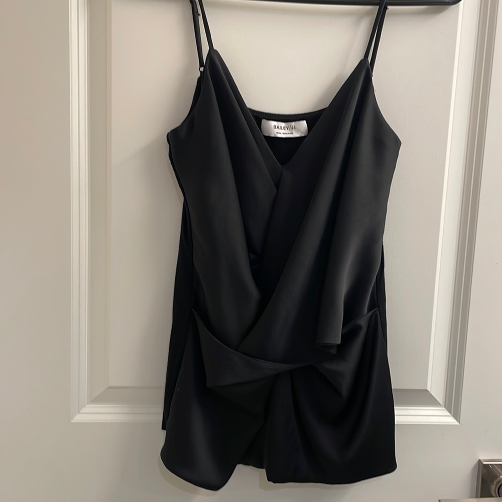 Bailey 44 Black tank top Size Sm